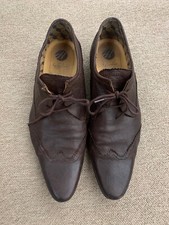 Mens H by Hudson Brown Brogues shoes Size 44 - UK 9.5/10