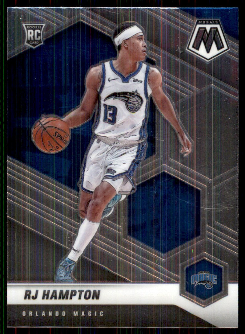 2020-21 Panini Mosaic #233 RJ Hampton RC Rookie Orlando Magic