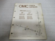 PM166 1987 OMC Outboard 200/225 Models Final Edition Parts Catalog Manual 397333