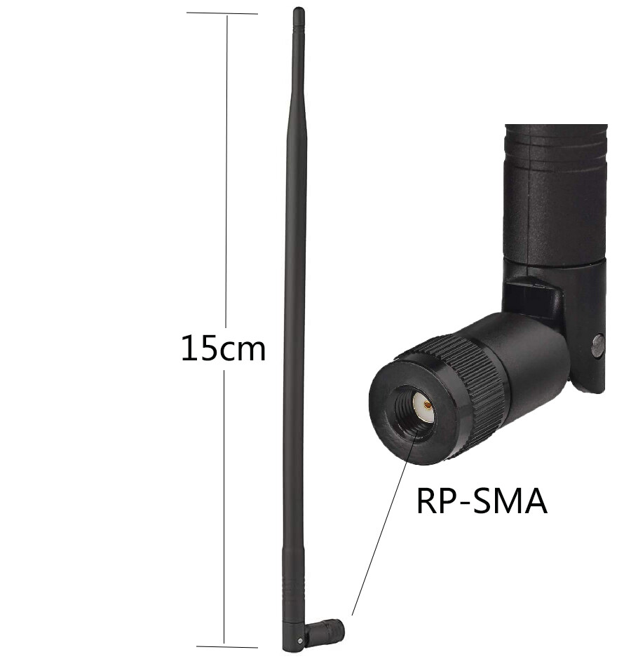 9dBi 4G LTE Trail Camera Antenna, RPSMA Antenna For Cellular Spypoint