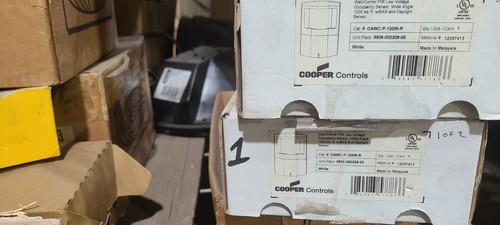 TWO- Cooper Wall/Corner low voltage occupancy sensor OAWC-P-120W-R - Picture 5 of 7
