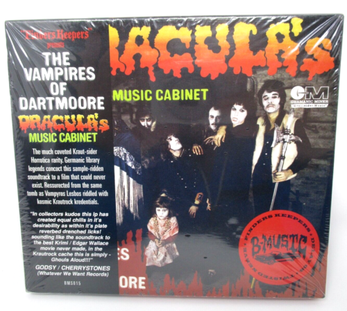 The Vampires of Dartmoore Dracula's Music Cabinet Sealed CD - Afbeelding 1 van 3