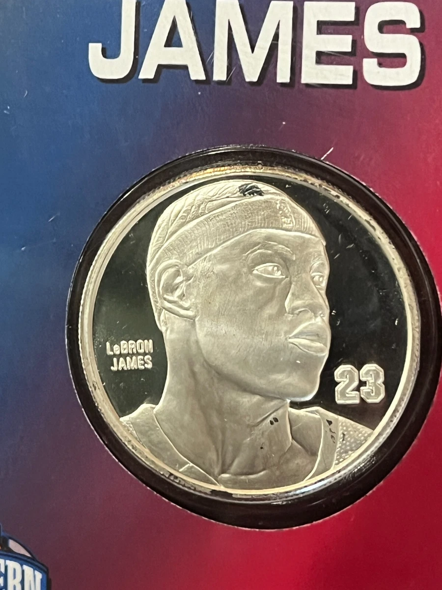 LeBron James Highland Mint .999 Silver Coin RARE # 275 | eBay