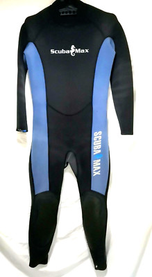 ScubaMax 3 / 2 mm Herren Voller Neoprenanzug Tauchen Medium, MD, M 3mm, 2mm