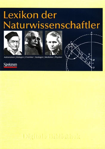 Lexikon Le Naturwissenschaftler Par 3000 Chercheurs CD Digitale Bibliothek Nr 85