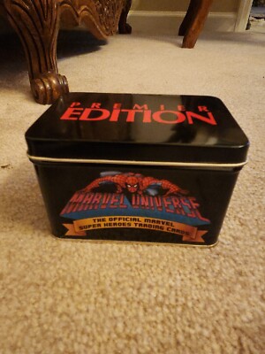 1990 Impel Marvel Universe Tin Not Sealed
