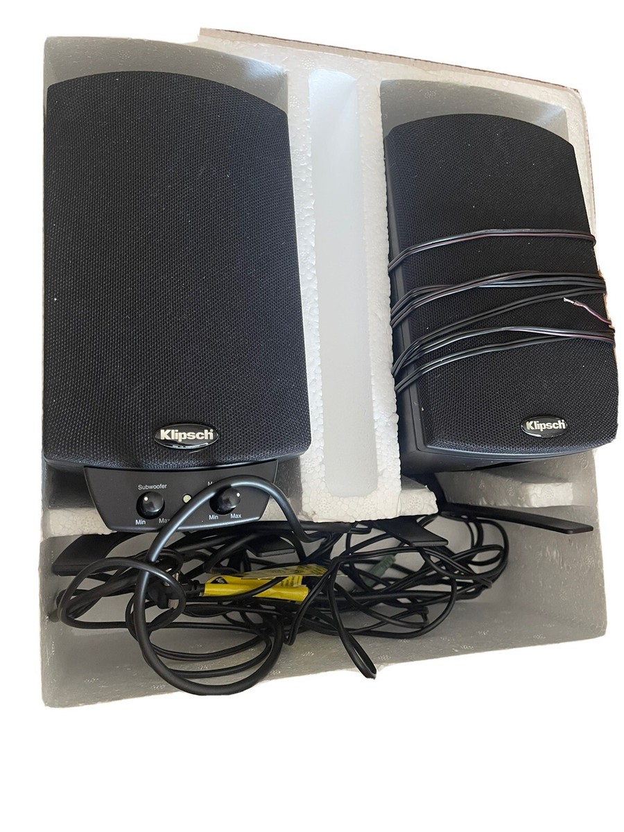 KLIPSCH PROMEDIA COMPUTER SPEAKER SYSTEM THX PREMIUM PC Speakers