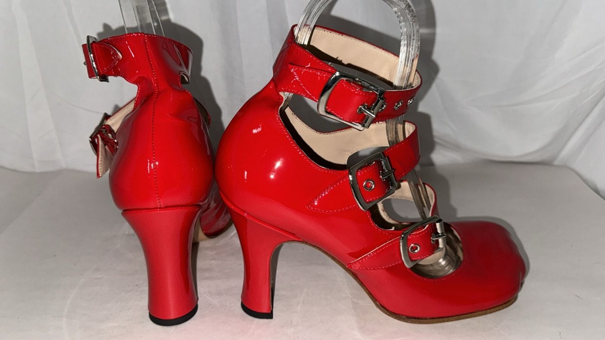 US 8 ❤️Vivienne Westwood Animal toe Paw Toe Red Patent US 8 ❤️Vivienne Westwood Animal toe Paw Toe Red Patent