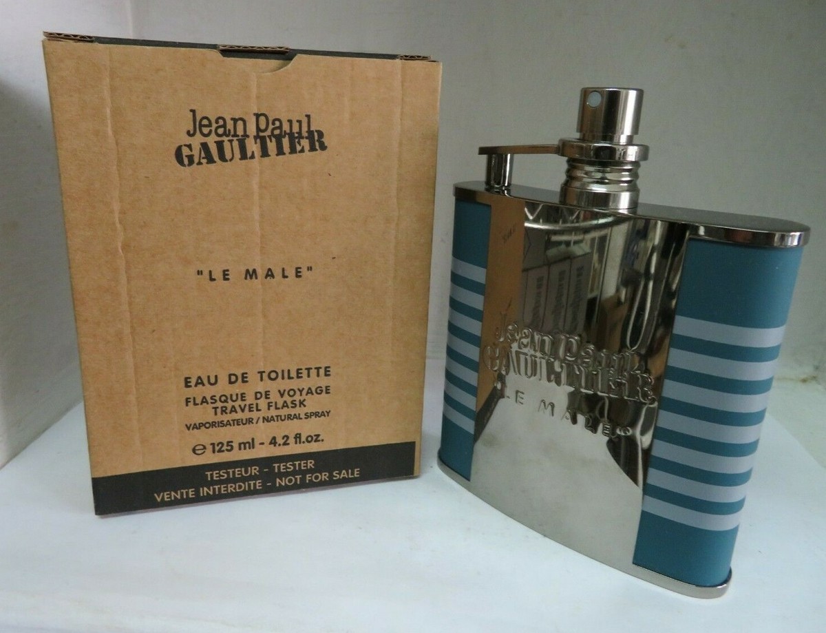 Jean Paul Gaultier Le Male Eau De Toilette Travel Flask 4.2 oz/125