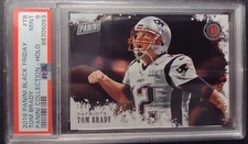 TOM BRADY 2019 Panini Black Friday Holo /199 PSA 9 +++ Beautiful Card GOAT 🐐👀