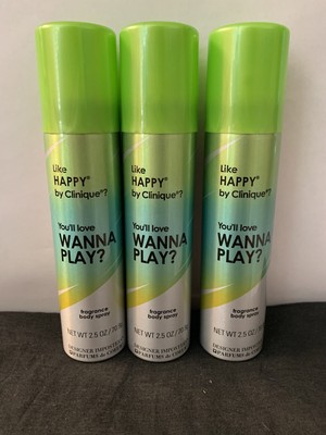 wanna play body spray