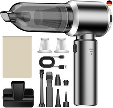 Handheld Vacuum Cleaner, 20000Pa Mini Battery Vacuum Cleaner Wireless 4-in-1