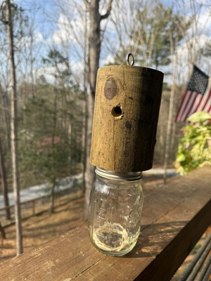 #ad #ad Handmade Carpenter Bee Trap Outdoor Bee Control Veteran Owned $14.00