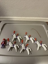 Playmobil #3742 Romani Circus Trainer Horses Ringmaster geobra Complete VTG 1988