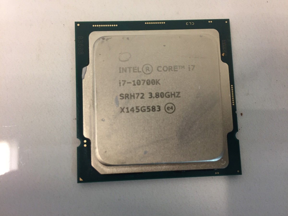 Intel Core i7-10700K SRH72 3.80GHz 8-Core LGA1200 CPU
