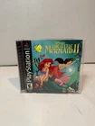 Little Mermaid II Playstation Video Game CIB