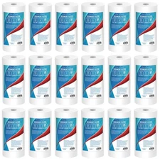 1 to 18 Pack 10" x 4.5" Whole House PP Sediment Water Filter Cartridge- 5 Micron