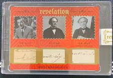 Walt Disney P.T.Barnum Harry Houdini 2025 Eternal 12/25 Triple Patch Revelation