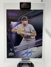 2026 Topps Chrome Black Kyle Karros /75 CBA-KK Rockies AUTO RC Rookie **READ**