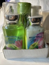 Bath Body Works Beautiful Day NEW UNOPENED SET Of 6 Items. Tote J