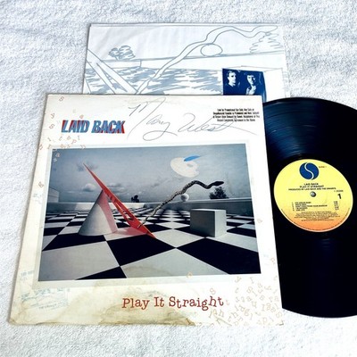 Laid Back ''Play It Straight'' 1985 Rock LP, Nice VG++!, Vinyl, Orig Sire, Promo
