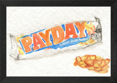 Payday Framed Wall Art Poster Canvas Print Picture