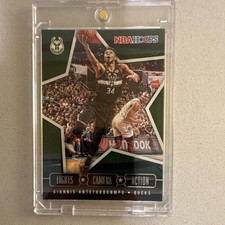 Panini Hoops Lights Camera Action Giannis Antetokounmpo Milwaukee Bucks #23
