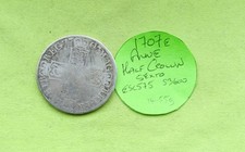 1707 E Silver HALF CROWN Coin Queen Anne (1702-14) (14.55grams) ESC575 S3600