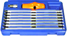 Vim Tpxl08 Xlong Security Driver Set 12 Tamperproof Torx T-handle Bit Holder Vim Tpxl08 Xlong Security Driver Set 12 Tamperproof Torx T-handle Bit Holder