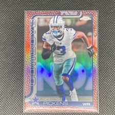 2025 Topps Chrome George Pickens Pigskin Leather 80