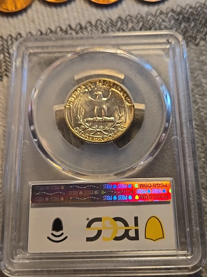 1941 S PCGS MS66 Silver Washington Quarter Foto 2 de 2