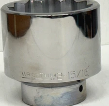 WRIGHT 8194 1"DR 2-15/16" 12PT Standard Socket