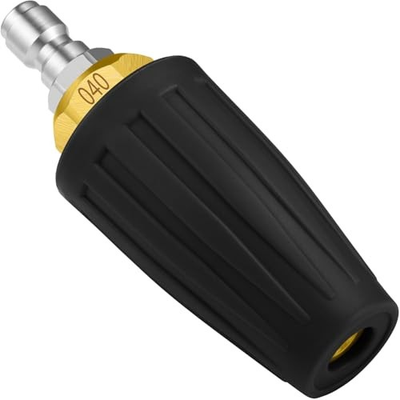 #ad Turbo Nozzle Pressure Washer 4000 PSI Max Rotating Pressure Washer Nozzle Black $25.91