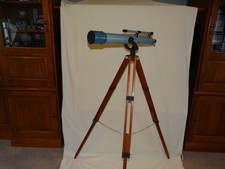VINTAGE SCOPE INTERNATIONAL 60MM REFRACTOR TELESCOPE COMPLETE
