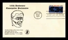 Dr Jim Stamps Emancipation Proclamation 100Th Anniversary First Day Cover