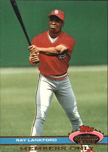 Ray Lankford 1991 Stadium Club Members Only card