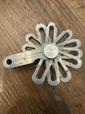 BROWN & SHARPE NO. 627C FILLET AND RADIUS GAGE 