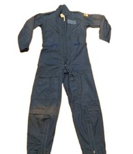 Coverall Mens 38R Military Blue Flight Suit CWU-73P Flyer Summer 100 Aramid FR