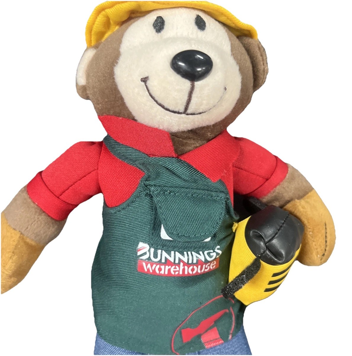 Bunnings Brian Bear Warehouse Tradie Collectable Plush Toy Cute