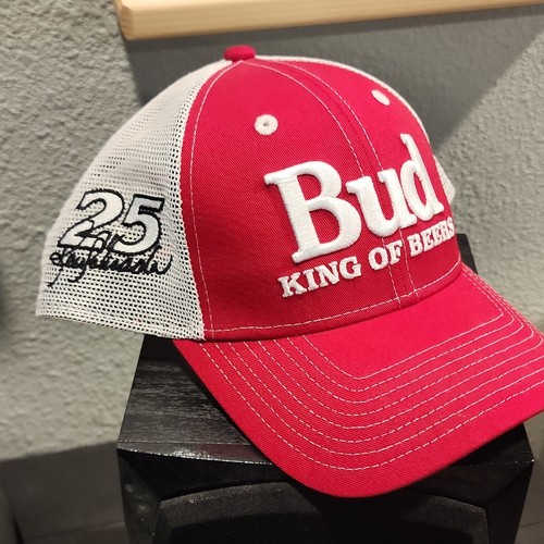 Budweiser King of Beers Red Hat NewEra SnapBack #25 Ken Schrader 