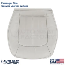 2016-2017 For Audi A7 Genuine Leather Passenger Bottom Seat Cover Flint Gray