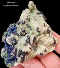 Smithsonite and azurite - Tsumeb mine Namibia