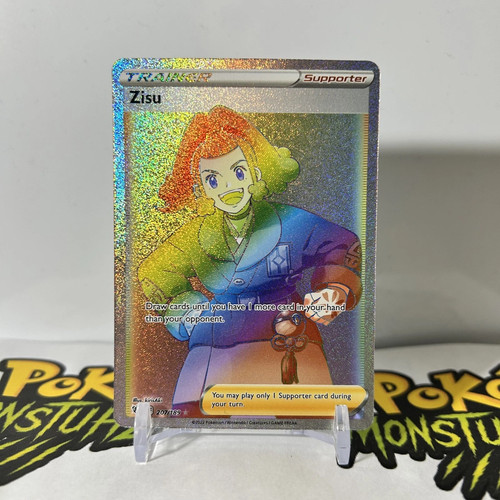 Pokemon Zisu 207/189 Astral Radiance Rainbow Secret Rare Holo NM