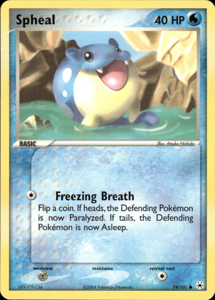 Spheal - EX Hidden Legends - 74/101 - Common
