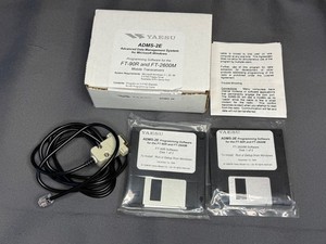 Yaesu Programming software  ADMS-2E 3 1/2" Floppy for FT-90R  FT-2600 With cable