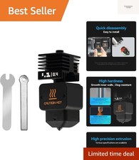 H2D Hotend Assembly - Quick Install Nozzles 0.2/0.4/0.6/0.8mm for 3D Printing