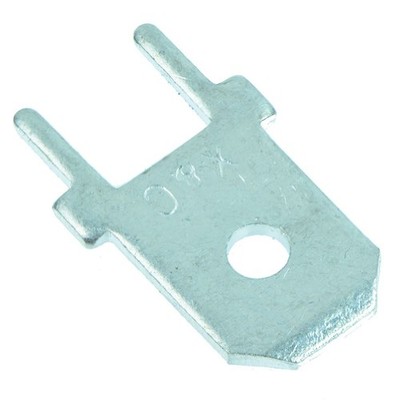 100x 6.35 x 0.8mm Vertical PCB Terminal