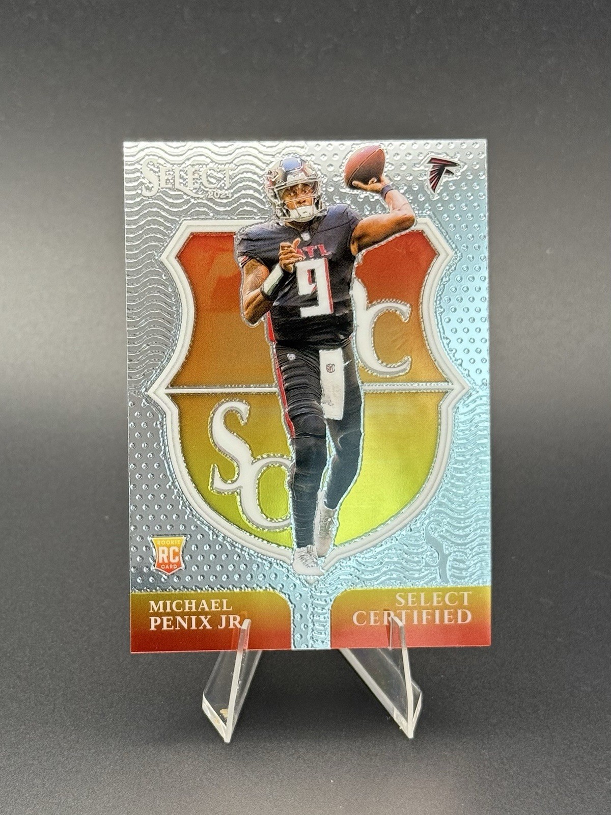 2024 Panini Select - Select Certified Rookies Michael Penix Jr. #9 (RC)