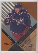 2016-17 SP Game Used Orange Rainbow Draft Year 42/100 Markus Nutivaara #133 nd3