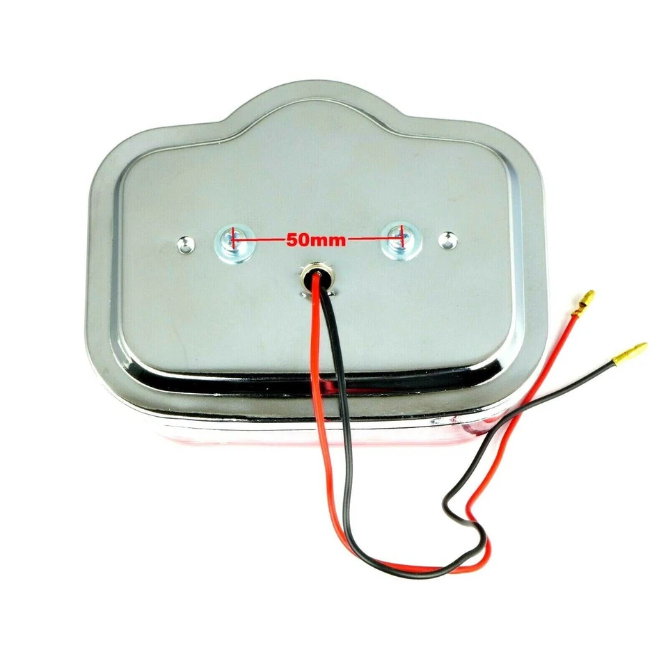 Tail Brake Light 6V For Suzuki TC TS 100 125 250 RV90 A100 35710-25681-999 - Image 2 of 4